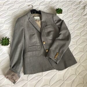 J. Crew Schoolboy Blazer, grey wool | size 2